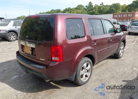 2013 Honda Pilot Ex из США, поврежденный, VIN 5FNYF4H44DB071516